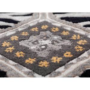 Tapis en laine et viscose fait main Wild Wanderlust, ivoire, avec imprimé animal et abstrait, rectangulaire, pour couloir et chambre, modèle Tra-15103 - Product Image 3