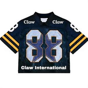 Meilleure vente Design personnalisé Maillot de football américain Vêtements d'équipe Sublimation à séchage rapide Impression personnalisée Maillot de football américain - Product Image 4