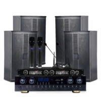Système audio combiné pour salle de réunion, microphone de 8 pouces pour KTV domestique et équipement de formation