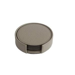 ที่รองแก้วหนังดีไซน์ทันสมัย งานแฮนด์เมด ขายส่ง สำหรับใช้ในบ้าน ห้องครัว โต๊ะอาหาร รองแก้วชา - Product Image 1