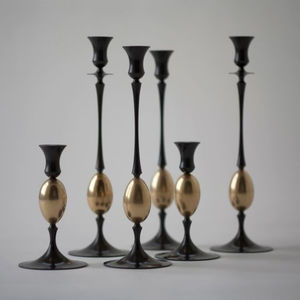 Juego de 2 candelabros de diseño fabuloso portavelas decorativo para el hogar para decoración del hogar de Ramadán - Product Image 2