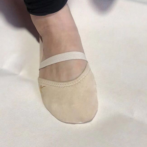 Hot Selling Rhythmic Gymnastics <b>Toe</b> Shoes Rhythmic Gymnastics Shoes Soft Half <b>Socks</b> Accessories Elastic Dance Shoes Gymnastics - Product Image 4