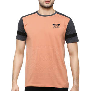 Camisetas personalizadas más vendidas Último estilo O-cuello Hecho de algodón Poliéster Diseño exclusivo de camiseta personalizable - Product Image 3