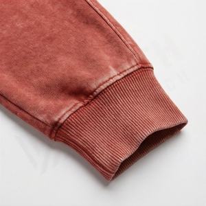 Sudadera con Capucha de Alta Calidad Hecha a Medida para Mujer, Estilo Informal, Ligera, Lavada al Ácido, con Bolsillo Tipo Canguro, para Fitness - Product Image 6