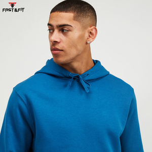 Chándal de entrenamiento de alta calidad personalizado para hombre, ropa de invierno de patrón sólido más popular, cuello con capucha, hecho ecológico en Pakistán - Product Image 6