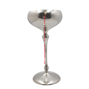 Gold Hammered New Design <b>Wine</b> Cooler Stand or <b>Wine</b> Ice Bucket Stand Fancy Design Made in India - Product Image 3