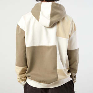 Sudaderas con capucha de color personalizado para hombre, sudaderas recortadas de algodón 100% para el invierno - Product Image 5