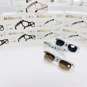Lunettes IA AIMB G2 avec caméra 8MP, traduction IA, monture métallique, charge magnétique - Product Image 3