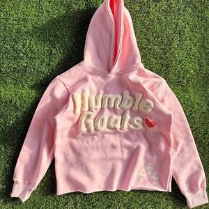 Sudadera con Estampado 3D en Relieve, Diseño Nuevo, 100% Algodón Preencogido de Calidad, Tela de 360 g/m², Sudadera con Estampado de Espuma - Product Image 1