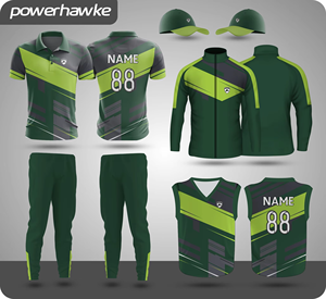 Uniforme de Cricket de tela de poliéster de alta calidad, camiseta de manga corta para hombre, Jersey con pantalones, pantalones en varios colores y tamaños - Product Image 2