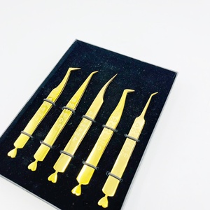 แหนบเคลือบพลาสม่าสีทอง45องศาสำหรับรัสเซียแหนบสลักรูปหัวใจผลิตจากเหล็กทนทานออกแบบโลโก้ได้ตามต้องการ - Product Image 3