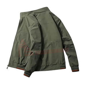 แจ็คเก็ตบอมเบอร์ผู้ชายสีตามสั่ง เสื้อผ้าแฟชั่น แจ็คเก็ตบอมเบอร์ฤดูหนาว แจ็คเก็ตบอมเบอร์ผู้ชายกันลม - Product Image 2