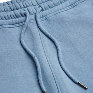 Nuevo diseño hecho a medida al mejor precio 380-430 GSM pantalones cortos de lana de algodón traje de Jogger para hombres/mujeres Color Bue - Product Image 3