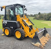 Chargeuse compacte JCB 1CX 2023 avec moteur diesel Yanmar, tracteur/pelleteuse haute performance, pompe de boîte de vitesses et roulements Huade