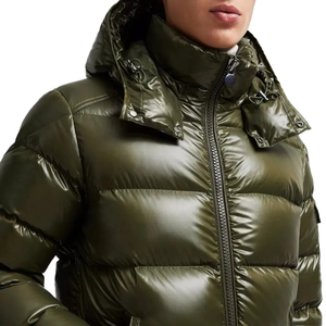 Vestes d'hiver décontractées pour hommes en toile à col montant personnalisables de haute qualité, séchage rapide, respirantes et coupe-vent - Product Image 5