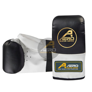 Customizable Leather Punching Mitt <b>Gloves</b> for <b>Martial</b> <b>Arts</b> <b>and</b> <b>Boxing</b> Training Power Sparring Fighting <b>Gloves</b> - Product Image 6