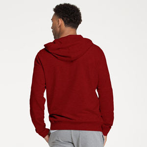 430g Vintage sweat à capuche lavé lourd Streetwear 100% coton tissu éponge français Double couche manches en gros personnalisé - Product Image 4