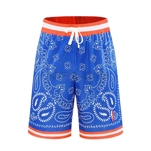 Logo personnalisé réversible Footy Shorts unisexe mince séchage rapide respirant maille Shorts vêtements d'été Gym Fitness Shorts pour hommes afflux - Product Image 3