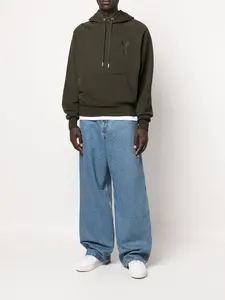 Sudadera con Capucha de Verano OEM, Impresión y Bordado Personalizados, Unisex, Mezcla de Poliéster/Algodón, MOQ Bajo, Promoción - Product Image 3