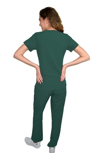 New Style Manufactory Design Women Medical <b>Scrub</b> Uniform <b>Sets</b> Fashion <b>Scrubs</b> Uniforms <b>Sets</b> <b>Scrub</b> <b>Set</b> Women - Product Image 2