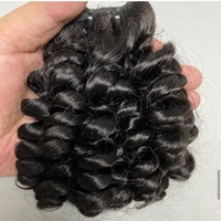 Usine en gros 100% vierge véritable indien brut non transformé extensions de cheveux humains vague naturelle et lâche styles de vague profonde