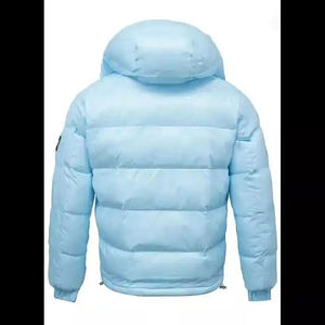 Wholesale Warm Cotton Jaket with Hooded Stand Collar Solid Color Design High Quality <b>Men's</b> Winter Down Puffer <b>Jackets</b> - Product Image 6