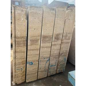 Azulejo de mármol natural de losas travertinas de corte cruzado Premium para diseño de interiores - Product Image 3