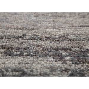 Tapis en laine afghane noué à la main gris noir, coton biologique, abstrait, pour salon, couloir, forme rectangulaire - Product Image 3