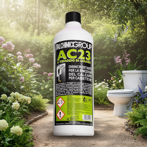 AC23 Desincrustante de 1 litro para cisternas de inodoro Geberit integradas y externas, suministros para baño e inodoro para la eliminación de cal. - Product Image 3