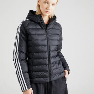 Service OEM Haute demande Noir Meilleure vente Veste d'hiver respirante en polyester tricoté matelassé dynamique pour femmes détachable - Product Image 1