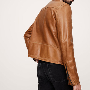 Chaqueta de Cuero para Hombre, Ligera, Precio al por Mayor, MOQ Bajo, Chaqueta de Cuero de Invierno para Hombre Más Vendida - Product Image 3