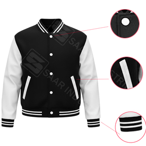 Chaquetas Universitarias Premium para Hombre y Mujer, Fabricante de Chaquetas Universitarias Personalizadas, Chaquetas Universitarias Clásicas para Ropa Universitaria - Product Image 4