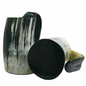 Nouvelle Tasse à Boire en Corne de Buffle de Qualité Exceptionnelle, Design Nouveau Look, Tasse à Boire en Corne de Buffle Viking pour Restaurants - Product Image 2
