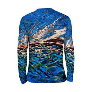 Chemises de pêche en polyester 100% de haute qualité Chemises de pêche respirantes à séchage rapide - Product Image 6