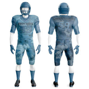 Obtenga su propio diseño, kits de uniformes de fútbol americano sublimados personalizados, diseño 3D, camisetas de fútbol americano - Product Image 1