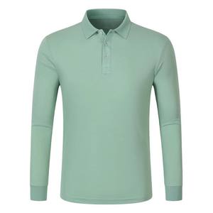 Camiseta Polo de Manga Larga para Otoño, Precio de Fábrica de Bangladesh y China, Uniforme de Trabajo Unisex, Logotipo Personalizado Impreso y Bordado - Product Image 6