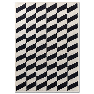 Alhambra Ivory Flat Weaves Wool <b>Rugs</b> Geometric Kilim Design Handmade <b>Jute</b> <b>Rug</b> for Home Living Room or Bedroom Model PDWL-664 - Product Image 1