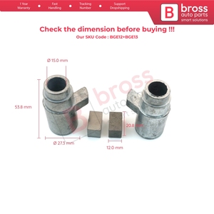 Kit de réparation de douilles de réglage d'accoudoir BGE12+BGE13 7H0883081 82 pour Transporter T5 T6 Caravelle MultiVan - Product Image 5