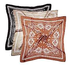 Pañuelo cuadrado hecho a mano Impresión digital personalizada mejor producto pañuelo bufanda bufandas para el pelo accesorios de moda - Product Image 3