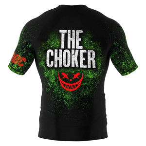 High Quality Solid Colors Custom Design Full Sublimation Printed MMA <b>Rash</b> <b>Guard</b> Wholesale Top MMA Men <b>Rash</b> <b>Guards</b> - Product Image 4