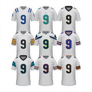 Ensemble de maillots de football américain de haute qualité, léger, en polyester, pour l'entraînement des adultes - Product Image 6