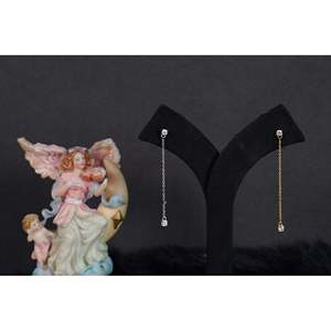 Pendientes Colgantes de Plata de Ley 925 SILVERINGS, Pendientes de Moda - Product Image 1