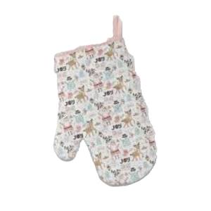 Vente en gros de mitaines de four en coton biologique durable avec logo personnalisé Accessoires d'appareils de cuisine réutilisables et promotionnels - Product Image 5