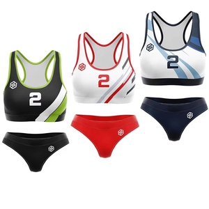 Uniforme de Voleibol de Playa Personalizado para Hombre, Diseño de Bandera, Verano, 100% Poliéster, Transpirable, Cómodo - Product Image 5