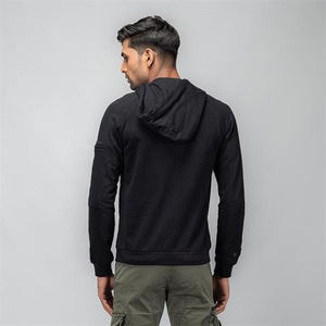 Wholesale Price Mens Full <b>Zip</b> up <b>Hoodie</b> Premium Quality Breathable Drawstring Hood Front Sleeve with <b>Zip</b> <b>Pocket</b> Men <b>Hoodie</b> - Product Image 5