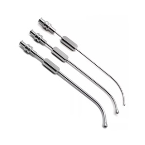 Tubo de Succión Frazier de Grado Médico, Acero Inoxidable, Instrumento Manual ORL, Herramienta Personalizada para el Cuidado del Oído, Uso Profesional en Clínicas, CE - Product Image 1