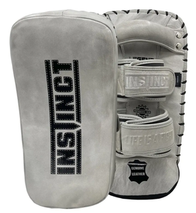 Custom Logo Lightweight Durable Boxing Training Kick Pad MMA Focus Muay Thai Punch Shield Curved <b>Arm</b> Shield For Martial Arts - Product Image 1