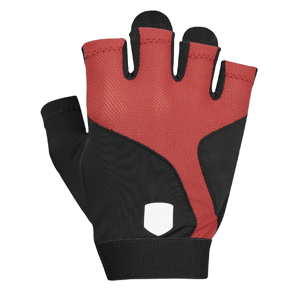 Gants de sport de fitness avec logo personnalisé Gants de gymnastique unisexes avec demi-doigt Protège-poignets longs Gants d'haltérophilie sportive