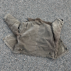 OEM Custom logo Heavyweight Duck Canvas Work <b>Jacket</b> Men Distress Carpenter Trucker Detroit Work <b>Workers</b> Bomber Canvas <b>Jacket</b> - Product Image 2