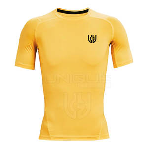 Fitness Wear Respirant Hommes Manches Courtes Rash Guard Offre Spéciale Rash Guard Poids Léger Manches Courtes Rash Guard - Product Image 1